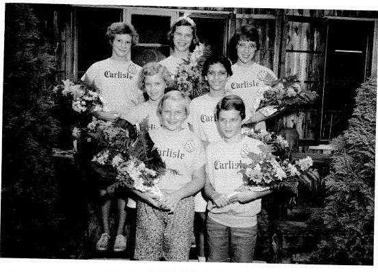 Higgs 2a.jpg - Starting at the top, L to R: Ellen Carter, Barbara Massey, Mary Field, Libby Harvey, Linda Riggle, Johnnaye Dotson, Kitty Roberts